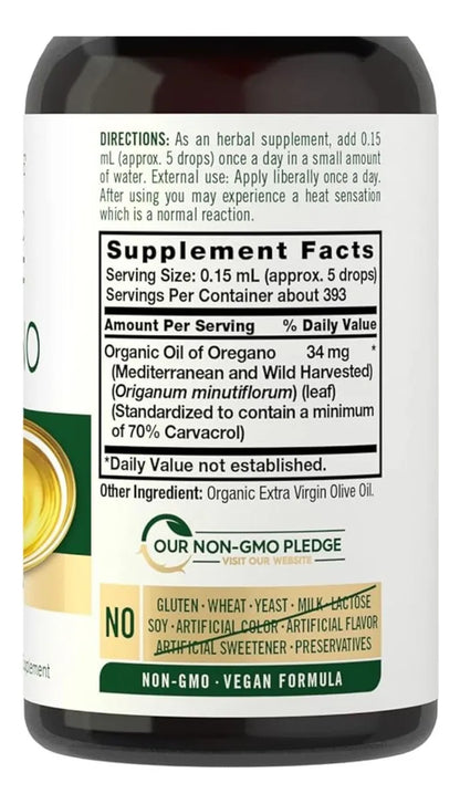 ACEITE DE  ORÉGANO