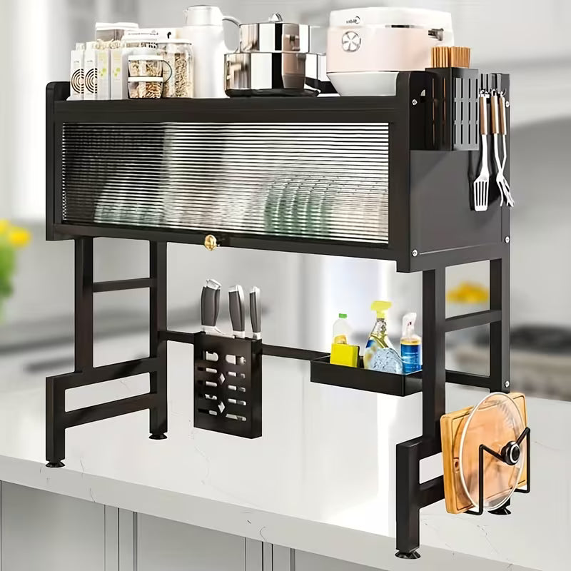 RACK ORGANIZADOR DE COCINA MULTIFUNCIONAL